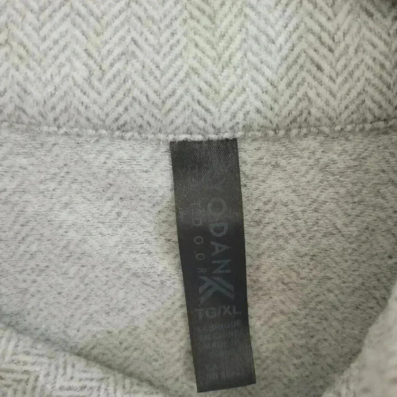 Kyodan Mock neck Zip up pullover Women's Sweatshirt XL 8482P - Picture 5 of 8